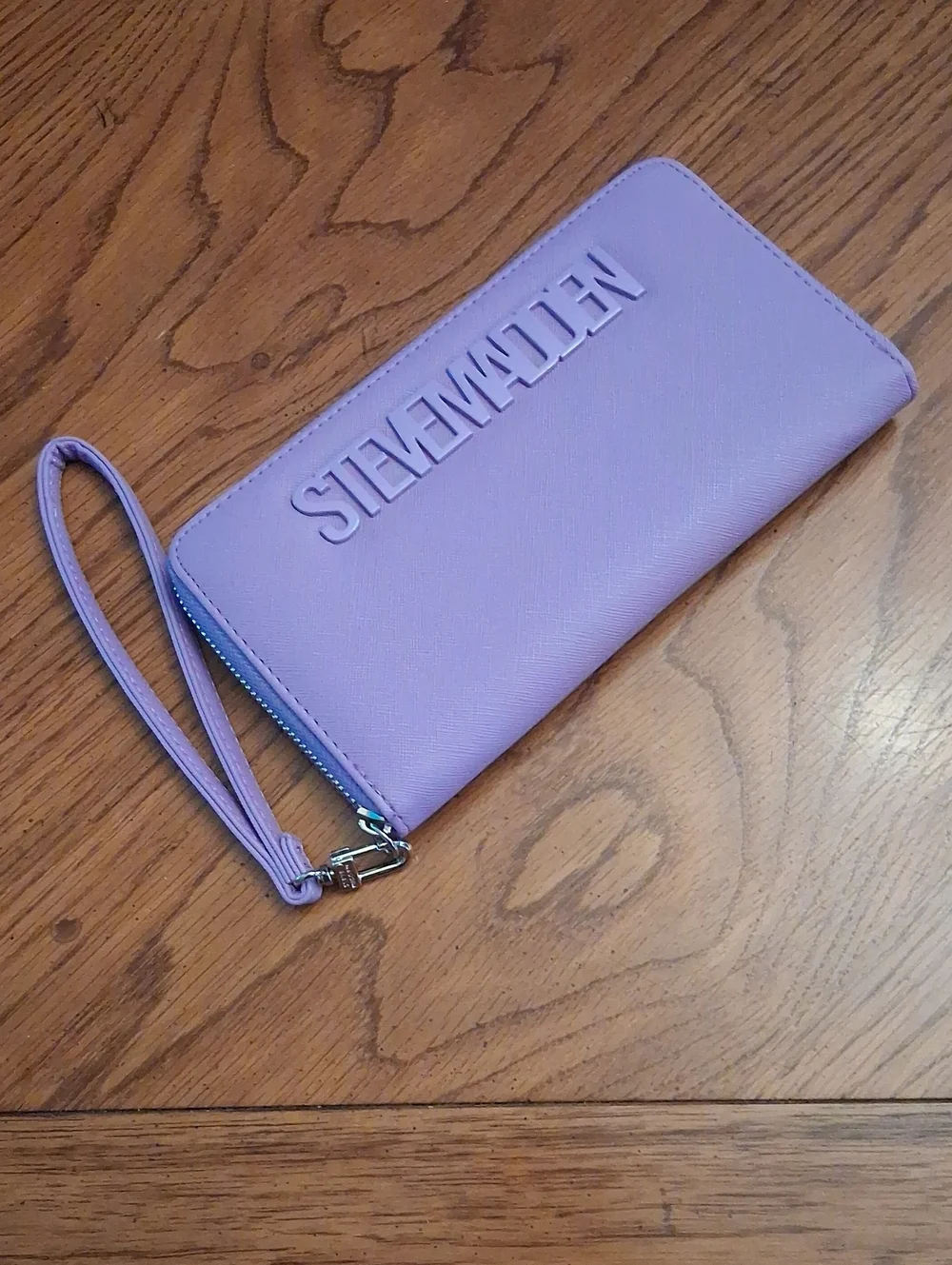 Steve Madden Lavender Wristlet Clutch